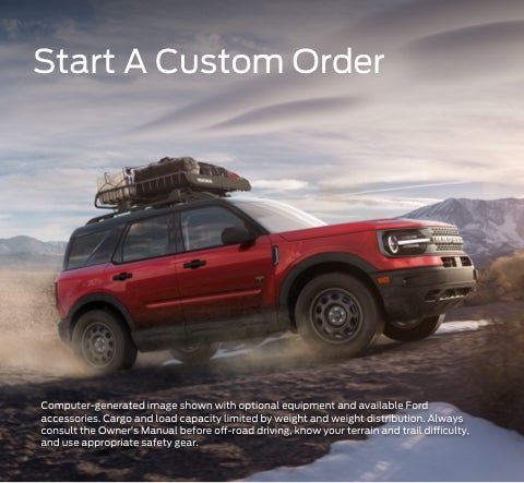 Start a custom order | Harry Robinson Sallisaw Ford in Sallisaw OK